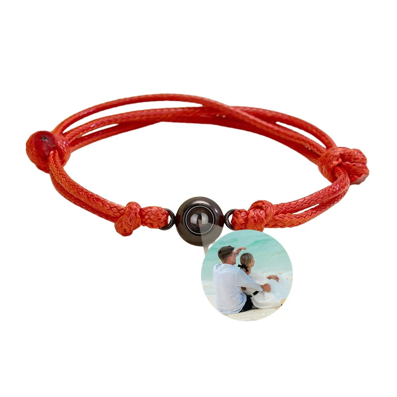 Customized Colorful Woven Adjustable Bracelet