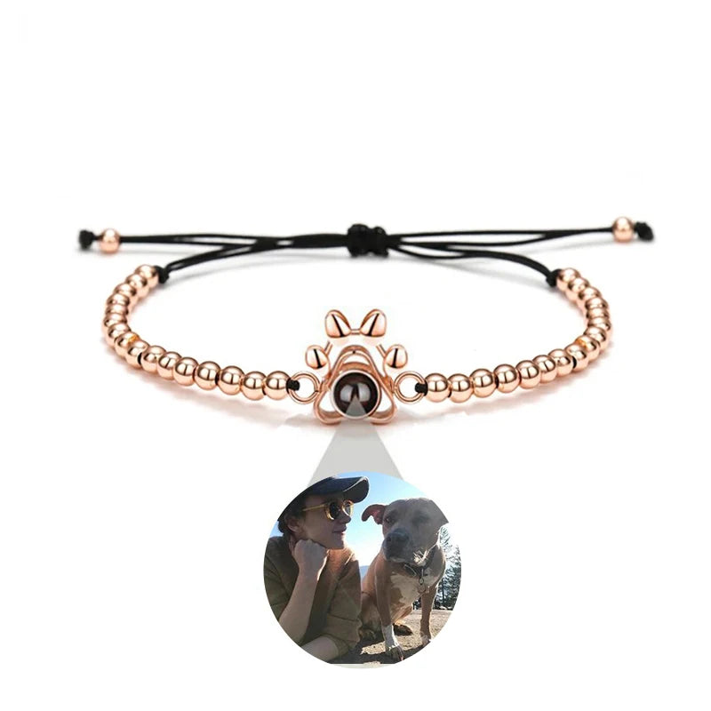 Custom Projection Photo Bracelet