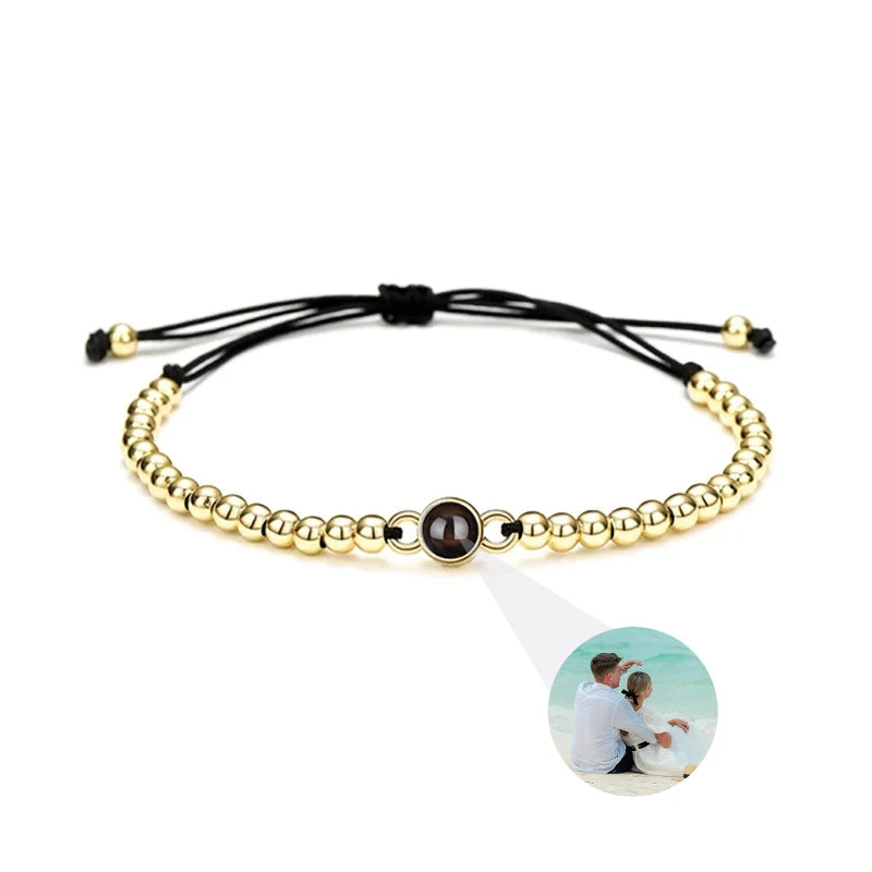 Custom Projection Photo Bracelet
