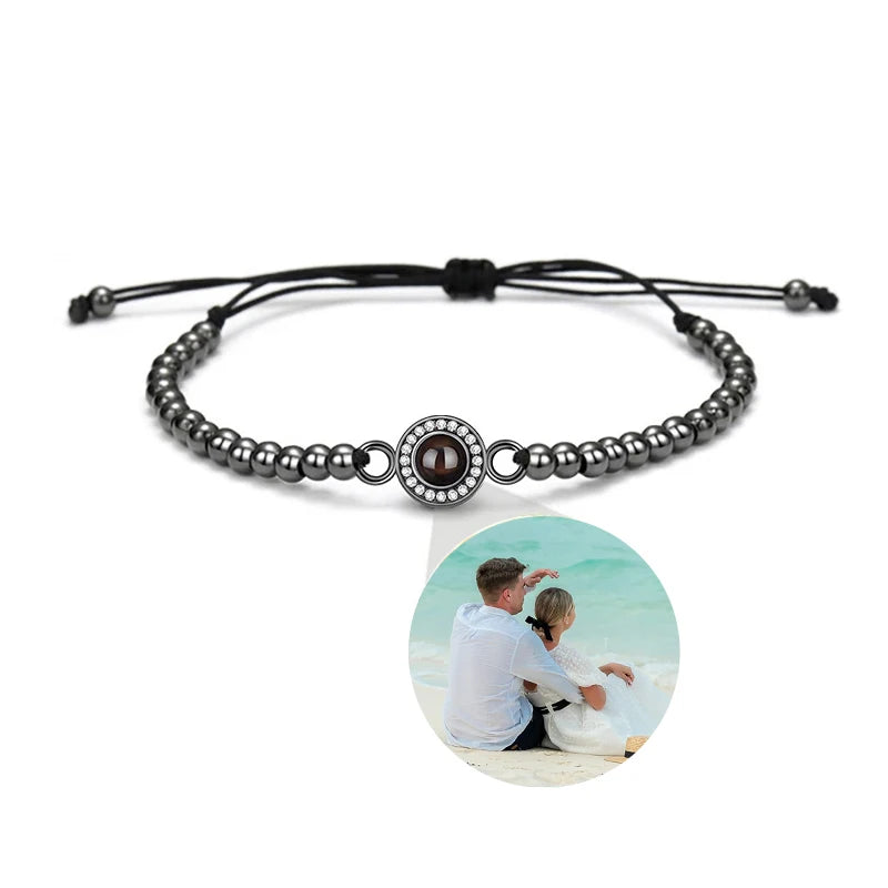 Custom Projection Photo Bracelet