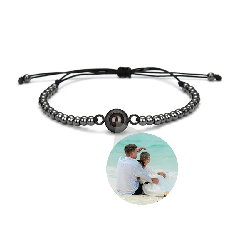 Custom Projection Photo Bracelet