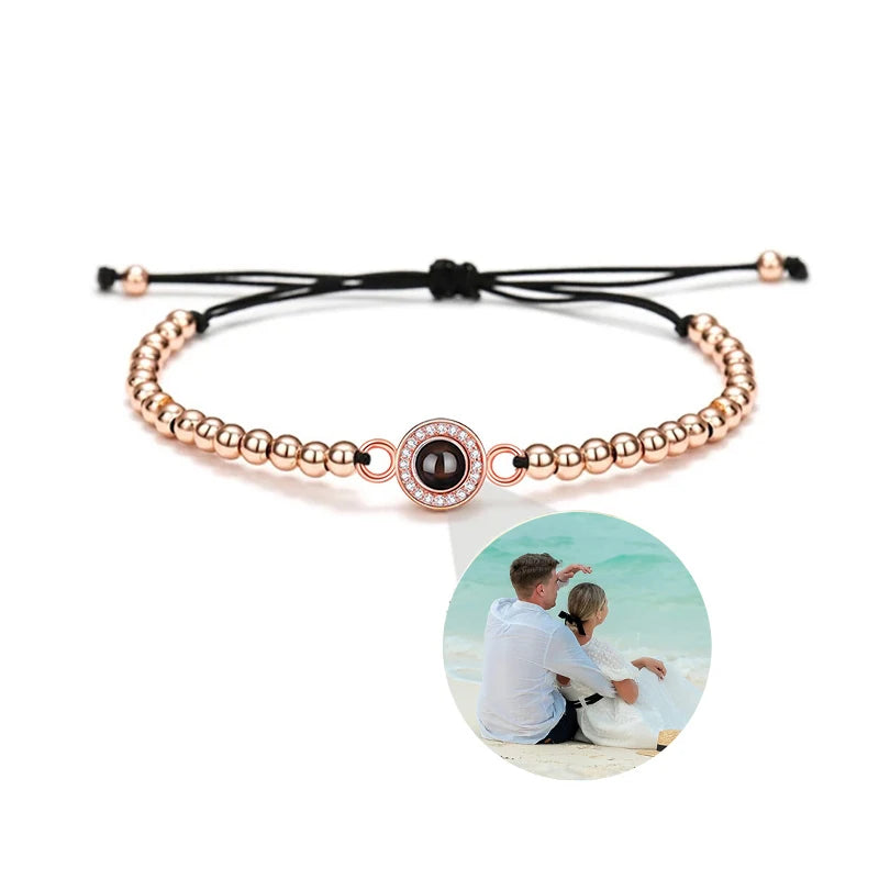 Custom Projection Photo Bracelet