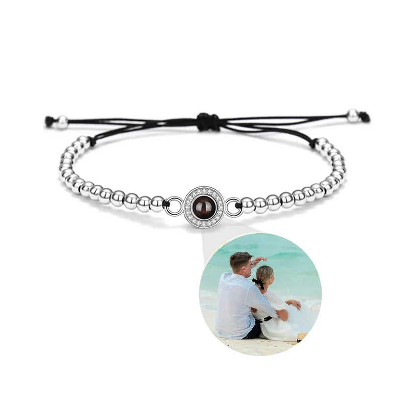 Custom Projection Photo Bracelet