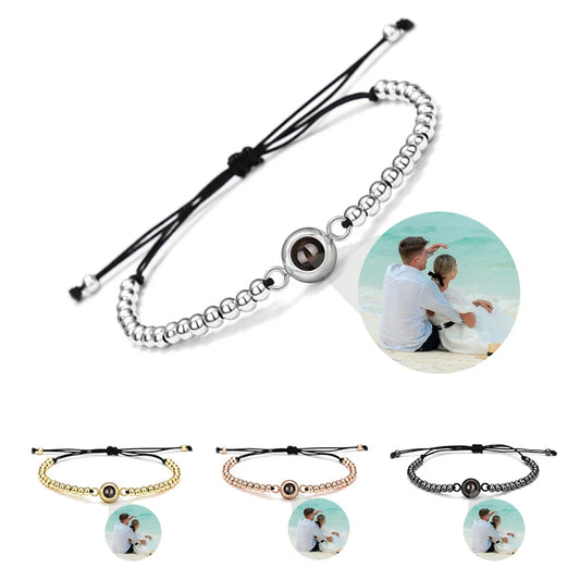Custom Projection Photo Bracelet