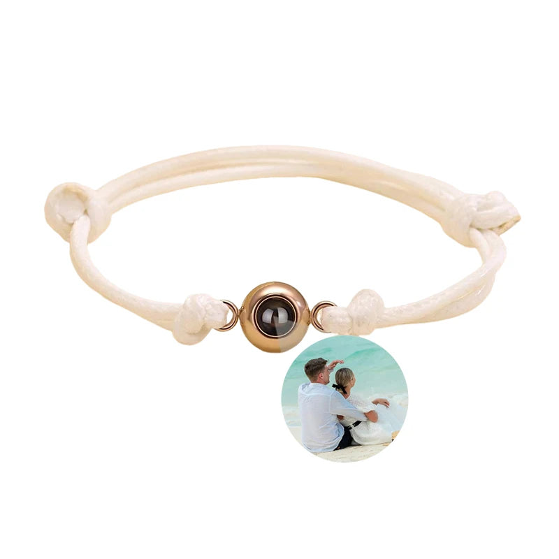 Customized Colorful Woven Adjustable Bracelet
